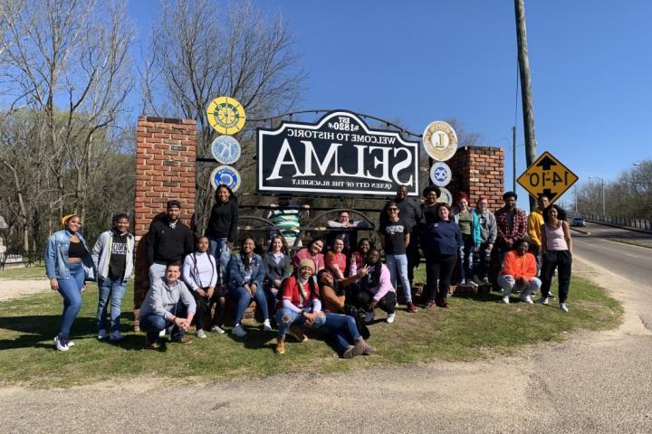 UTC students on trip to Selma